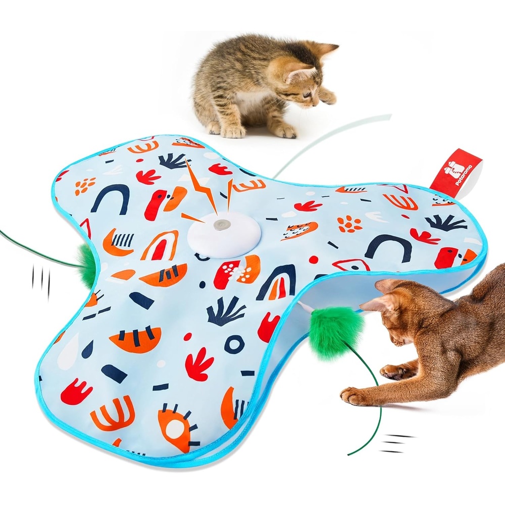 image:imagePotaroma Hide and Seek Interactive Cat ToysFloral Cover