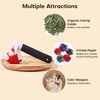 Potaroma 4Pcs Cat Toys, Horror Halloween Knife-Shaped Kitten Catnip Crinkly Sound Toys, Indoor Exercise for All Cat Breeds 6.5 Inches(6.5 Inches)