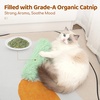 Potaroma Cat Toys Pillows, 3 Pack, Catnip Inside, Indoor Interactive Fun(Green Yellow Violet)
