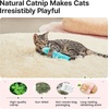 Potaroma Cat Toys Pillows, 3 Pack, Catnip Inside, Indoor Interactive Fun(Pastel Colors)