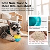 Potaroma Dog Toys Treat Dispenser Ball, Freezable Slow Feeder Puzzle Chew(4.0 Inches)