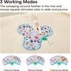 Potaroma Hide and Seek Interactive Cat Toys(Floral Cover)
