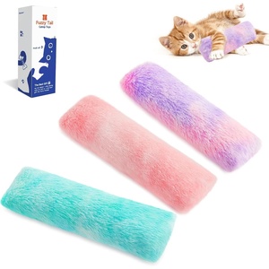 Potaroma Cat Toys Pillows, 3 Pack, Catnip Inside, Indoor Interactive Fun(Pastel Colors)