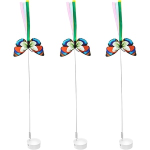 Potaroma Pack of 3 Butterfly Refills 3 in 1 Hide and Seek Cat Toys